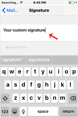 insert signature in apple pages