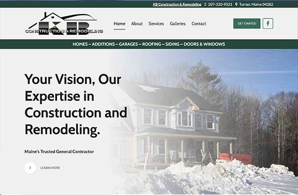Construction Business Website